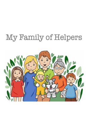 cover image of My Family of Helpers - Spanish